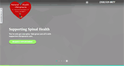 Desktop Screenshot of naturalhealthchirocare.com